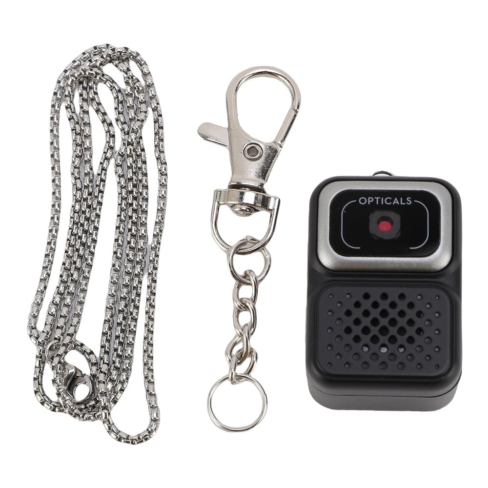 CHEOTIME Mini Keychain Camera, 1080P HD Video 2MP Picture Portable Tiny Camera Mini Retro Micro with 32GB Storage Card for Travel Study Recording (Black)