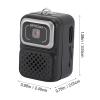 CHEOTIME Mini Keychain Camera, 1080P HD Video 2MP Picture Portable Tiny Camera Mini Retro Micro with 32GB Storage Card for Travel Study Recording (Black) view 2