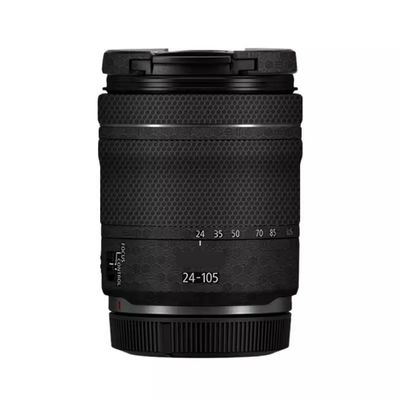 24-105 4-7.1 Anti-Scratch Camera Lens Sticker for Canon RF 24-105mm F4-7.1 STM Wrap Protective Film Protector Skin Cover(Honeycomb Black)