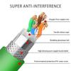 98.4Ft M12 4Pin Male D Code to RJ45 Female Cat5e Ethernet Cable,PVC Shielded Industrial Cable Assembly,4A,250V,AWG24,for Industrial Camera & Automation Systems(30M) view 4