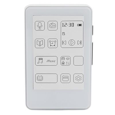 Yunir MP3 Player with 2.7in Ink Screen,Ink Screen Book Reader,HiFi Sound,Portable Electric Reader with Type C Fast Charging,Bluetooth 5.0 MP3 Music Player for Home Outdoor Travel