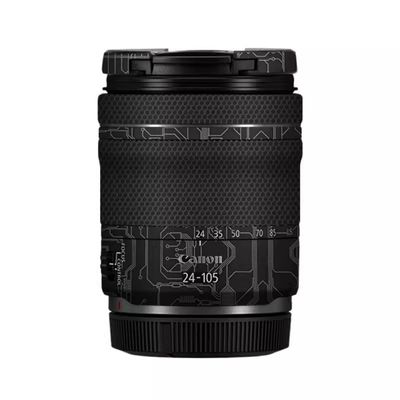 24-105 4-7.1 Anti-Scratch Camera Lens Sticker for Canon RF 24-105mm F4-7.1 STM Wrap Protective Film Protector Skin Cover(Circuit Titanium)
