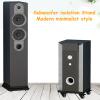 2Tier Subwoofer Isolation Stand with Copper Shock Absorbing Feet and Rubber Pads,Wood Speaker Isolation Feet Platform for Floor Home Theater(30x35cm) view 2