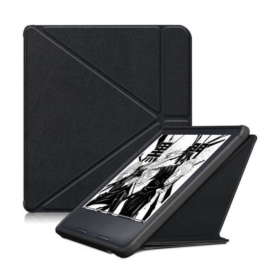 Case Compatible with Kobo Sage Cover 8 inch 2021 Magnetic Folding Stand PU Leather Cover(Black)
