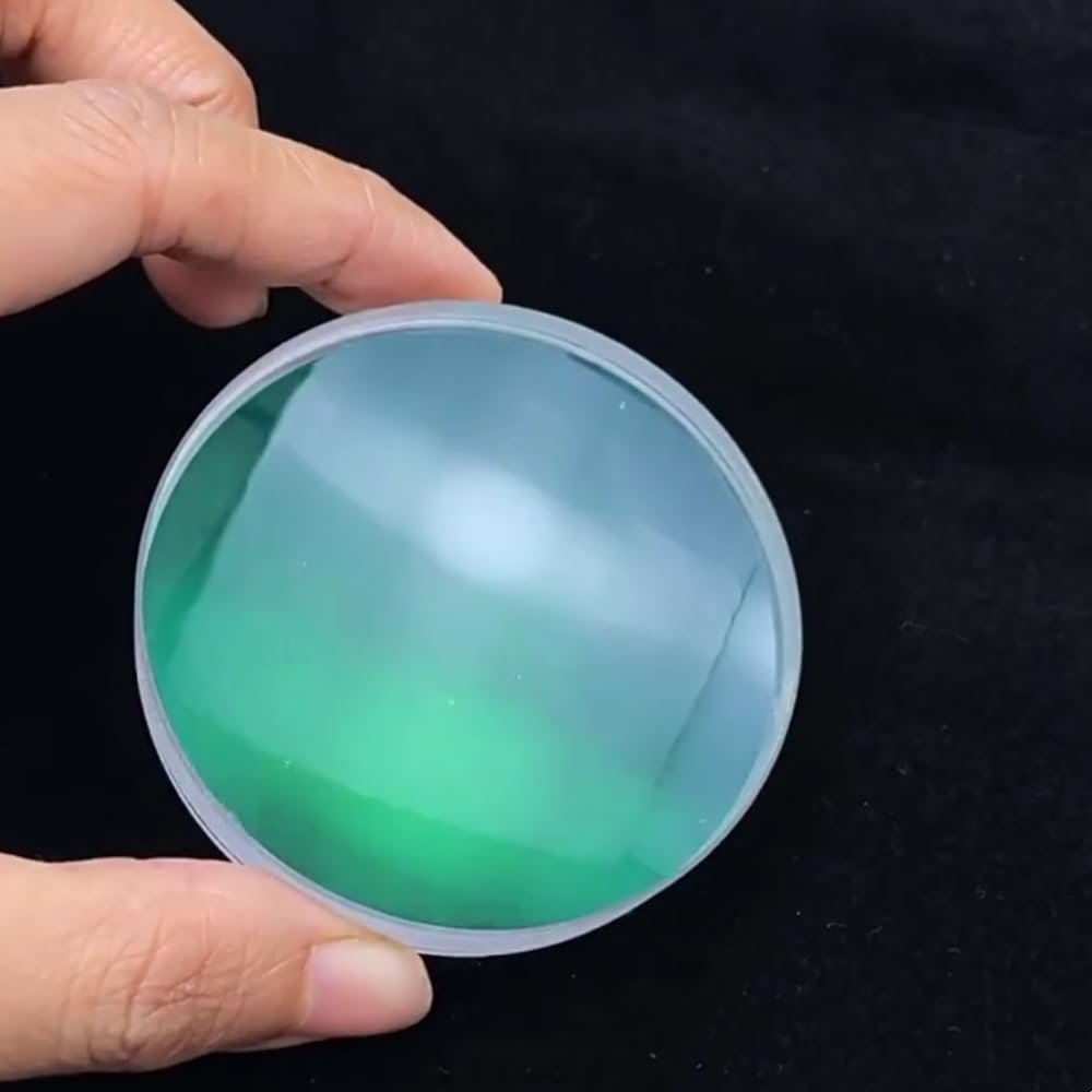 D70mm Refractive Glued Achromatic Objective Lens for DIY Astronomical Telescope (73F276 Glued Green Film)