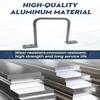 25 Pcs 3 Inch Distribution Rings Aluminum D Ring for Sorting Out Electric Cables, Cable Management, for Commercial and Residential Use, Silver, with A Pair of Gloves view 4
