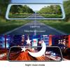 Bewinner 1080P Front and Rear View Mirror Camera, 9.66 Inch Mirror Dash Camera with Dual Lens, Dual Lens Backup Cam for Car, Support Loop Recording Motion Detection view 2