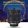 Yoidesu 50mm f/1.4 CCTV Lens Photography Camera Lens Macro Len for C Mount Cameras with Manual Focus Wide Aperture Metal Construction view 2