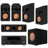 Klipsch Reference Cinema 5.1.4 System with Onkyo TX-RZ30 Bundle view 1