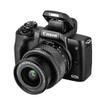 Canon EOS M50 Mirrorless Camera Kit 2681C011 (White) w/EF-M 15-45mm Lens| 24.1 MP APS-C Sensor, 4K Video, Dual Pixel AF + Eye Detection + 64GB Card + Photo Software + More view 2