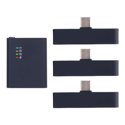 Matybobe Wireless Lavalier Microphone System Lightweight Noise Reduction Plug and Play Professional Mic for Live Broadcasts Cameras