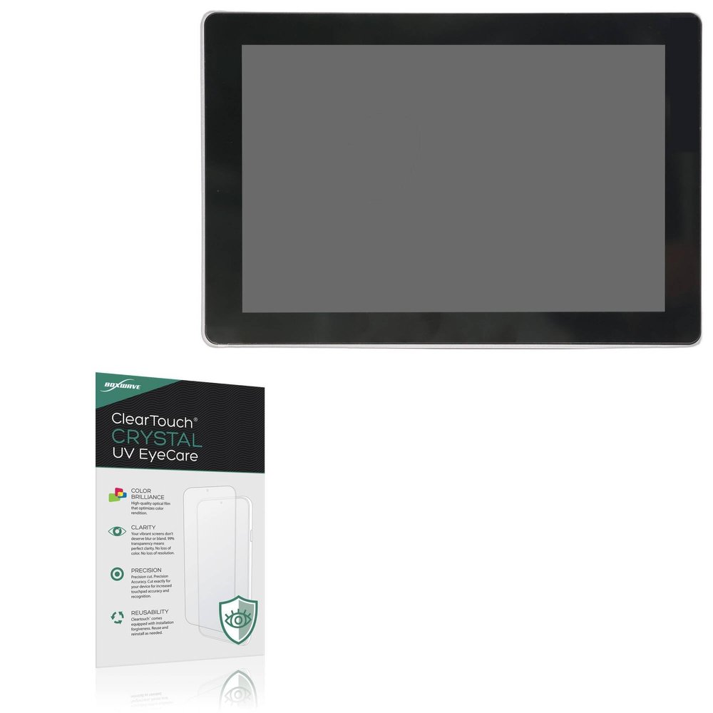 BoxWave Screen Protector Compatible With EDATEC ED-HMI3010 (10.1 in) - ClearTouch Crystal Anti-UV EyeCare (2-Pack), Filters out Harmful Blue Light Reduce Fatigue