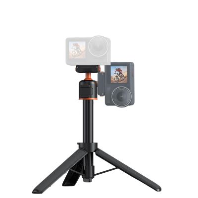 Diydeg Magnetic Tripod, Selfie Stick Extends from 20.5cm to 54.3cm with 360 Adjustable Ball Head, Magnetic Tripod for Action Sports Camera Vlogging Live Streaming