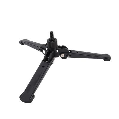 Pomya Mini Tripod Table Stand, Compact Tripod with 3/8 Inch Screw for DSLR Camera PTZ Stabilizer, Easy Locking, Anti Slip Pads