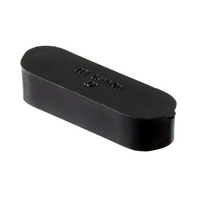 ITT Cannon, DUSTCAP MDM-15P (C0ND), Dust Cover for Micro D (MDM) Plug - 15 Position - Black. (5 Item/s)