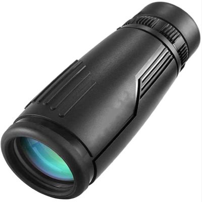 10x42 High Power Compact with Night Vision Portable Waterproof BAK4 Prism FMC Lens Monocular Bird Watching