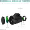 80X100 High Power HD Monocular + Smartphone Holder & Tripod Waterproof Monocular with for Bird Watching Camping Hiking Traveling view 3