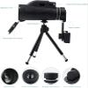 80X100 High Power HD Monocular + Smartphone Holder & Tripod Waterproof Monocular with for Bird Watching Camping Hiking Traveling view 4