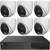 Titanium KitN86 8-Channel 8PoE HD NVR System with 6 x 4MP IR IP Turret Cameras & 2TB HDD  NDAA Compliant view 1