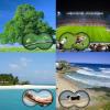 Telescope High Power Binoculars High Power Concert Binoculars Telescope Mini 30x25 Hd Compact Zoom Opera for Indoor/Outdoor view 3