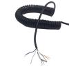 Telescopic Spiral Cable, 6 Core Spiral Cable Wire Shielded Twisted Pair Network Spring Wire 20AWG(Stretch 11 Meter) view 1