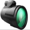 Portable Binoculars High Power 12x50, Compact with 20mm Large View Eyepiece BAK4 Prism Lens Monoculars for Adults Bird Watching Traveling Sightseeing view 1