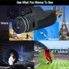 40X60 Portable High Magnification Tube Tube Travel Phone Telescope view 2