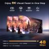 HDMI 2.1 Switch, 8K@60Hz HDMI Switcher Splitter 3 in 1 Out, 4K@120Hz Support HDCP 2.3, VRR & ALLM, Dolby Vision & Atmos, High-Speed 48Gbps for PS5, B-0-X, TV, DVD Player view 2