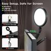 LitONES Ring Light for Computer, Eye-Care Lighting for Zoom Call, Streaming view 3