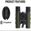 Telescope High Power Binoculars Folding Telescope 12X25 Mini Outdoor Porfessional Optics Binoculars for Indoor/Outdoor view 3