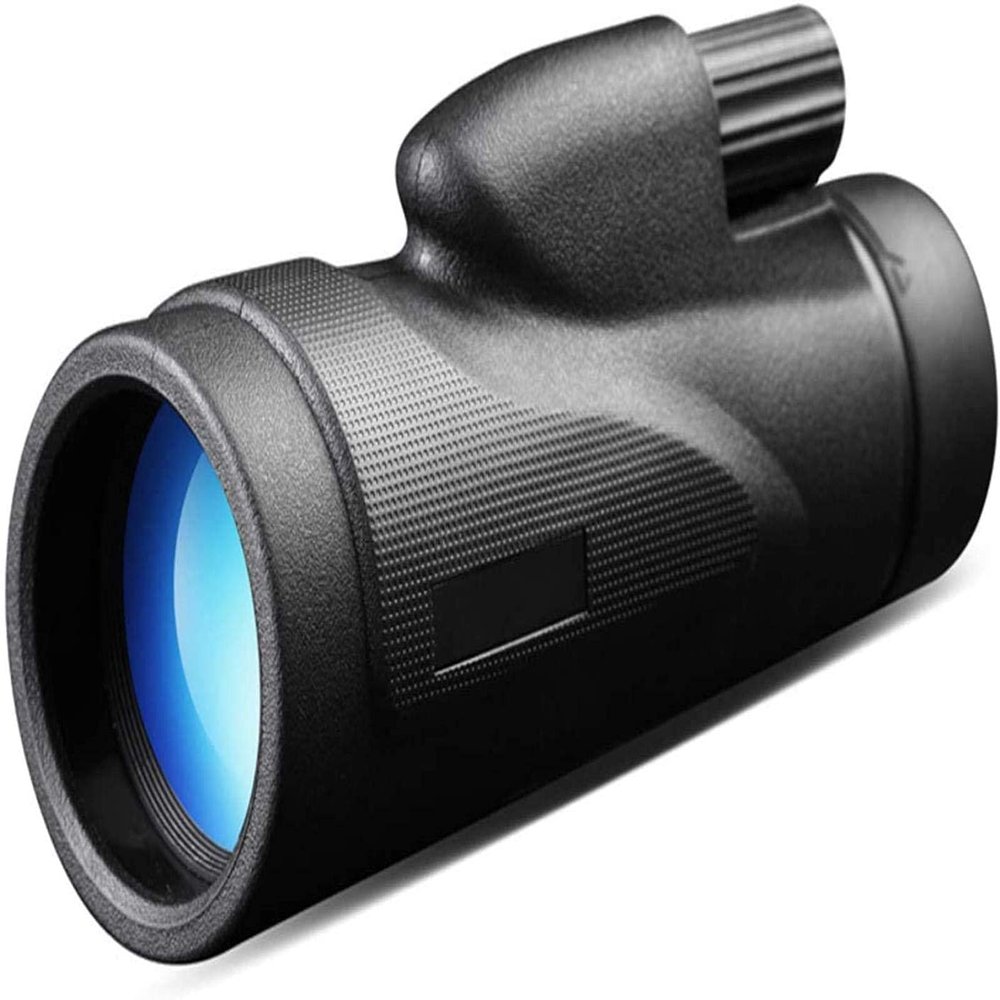 12x50 HD Monocular with Smartphone Holder Tripod Monocular BAK4 Prism Optical Lens for Bird Watching Camping