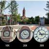 10-30x42 HD Zoom BAK4 Prism FMC Lens Compact with Night Vision Life Waterproof Monocular with Smartphone Adapter and Tripod view 2