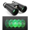 10X42 Binoculars with Adults, HD Multi Green Coated BAK4 Prism Outdoor Portable Binocular for Bird Watching, Camping, Adjustable Poor Vision view 2