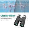 10X42 Binoculars with Adults, HD Multi Green Coated BAK4 Prism Outdoor Portable Binocular for Bird Watching, Camping, Adjustable Poor Vision view 3