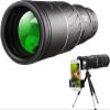 16x52 HD Monocular with Full Optical Prism and Dual Focus Telescope Waterproof Portable Spotting Scopes for Bird Watching view 1