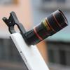 , BAK4 Monocular Compact TelescopeHigh Power Zoom 8X Magnification Zoom Lens Telescope High Definition,Work as Telescope with Metal Tripod,White view 1