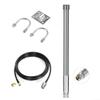 915MHz Outdoor for LoRa Antenna 8dBi Gain Fiberglass Helium HNT Hotspot Miner Compatible with for Bobcat for Nebra RAK V2 V1 IoT Applications 3 Meter Low Loss Cable view 4
