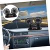DOITOOL Car Double Head Portable Cooling Fan for Vehicle Dashboard USB Powered Adjustable Rotatable Air Circulation Fan for Car Home Office Use view 2