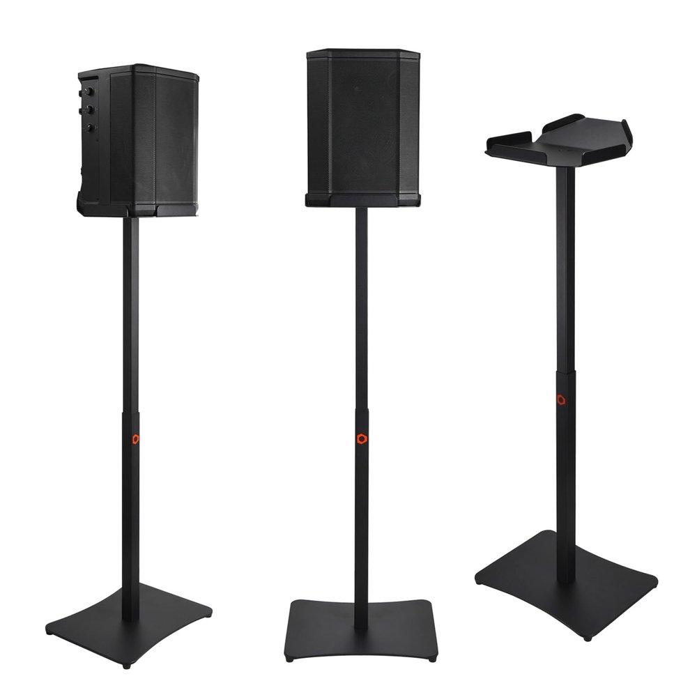 Hzycwgone Speaker Stand for Bose S1 Pro Plus / S1 Pro+, Height Adjustable 25" - 39" Carbon Steel Floor Stand Bracket Base Mount Tripod for Bose S1 Pro Portable Bluetooth Speaker Wireless PA System