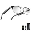 AI Translation Glasses with Over 144 Languages Real-Time Translation, Touch Control, Voice Assistant, Anti-Blue Light, Smart Music Glasses, Great for oversea students, travel and Business Negotiation view 1