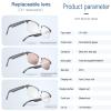 AI Translation Glasses with Over 144 Languages Real-Time Translation, Touch Control, Voice Assistant, Anti-Blue Light, Smart Music Glasses, Great for oversea students, travel and Business Negotiation view 4