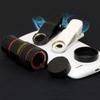 , BAK4 Monocular Compact TelescopeHigh Power Zoom 8X Magnification Zoom Lens Telescope High Definition,Work as Telescope with Metal Tripod,White view 4