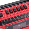 PUSOKEI Retro Cassette Player, Rich Sound Quality with AM FM SW Radio USB Aux Headphone Jack,Radio Cassette Recorder for Android Smartphones Tablets Laptops (red) view 3