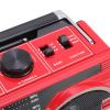 PUSOKEI Retro Cassette Player, Rich Sound Quality with AM FM SW Radio USB Aux Headphone Jack,Radio Cassette Recorder for Android Smartphones Tablets Laptops (red) view 4