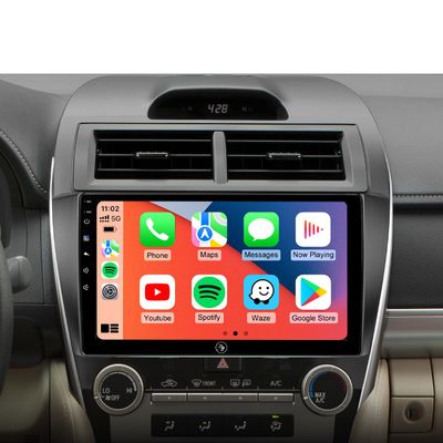 10.2" Car Stereo Radio for Toyota Camry 2012 2013 2014 - Wireless CarPlay Android Auto | 5G WiFi GPS Navigation | IPS HD Touchscreen | Bluetooth/FM/SWC | Plug & Play with 1080P Backup Camera