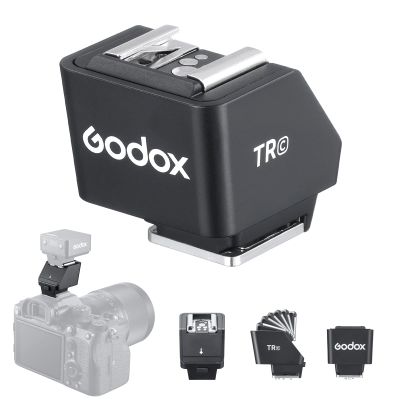 Godox TR-C TTL Hot Shoe Riser for Canon Camera, Hot Shoe Extender for Godox iT30Pro-C iT20-C iT22-C iM30 iM20 iM22 Mini Flash, 0-90 Tilt Adjustment, Raises Flash 30mm Height to Reduce Lens Shadow