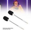 CHEOTIME 2 Pcs Microphone Replacement for Razer Barracuda X Mic Replacement for Razer Barracuda X 3.5mm Headset Microphone Gaming Headset Microphone Black (White) view 2