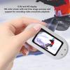 ASHATA Small Action Camera, 0.96 Inch Screen 12MP 1080P HD Water Proof Magnetic Wearable Thumb Camera, for Cycling, Motorcycle, Travel, Pet and Walking (White) view 4