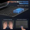 A2C Magic Keyboard Case for iPad Air 13 (M3 2025/M2 2024) & iPad Pro 12.9 (6th/5th/4th Gen), 11-Color Backlit Keyboard with Precision Glass Multi-Touch Trackpad, 135 Floating Cantilever Stand - Black view 4