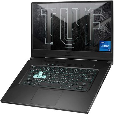 ASUS TUF Dash 15.6 FHD 144Hz IPS Laptop 4-Core Intel Core i7-11370H NVIDIA GeForce RTX 3050Ti 16GB DDR4 2TB NVMe SSD USB-C w/DP WiFi AX RJ-45 BT Webcam HDMI2.0 RGB Backlit KB Windows 11 Pro